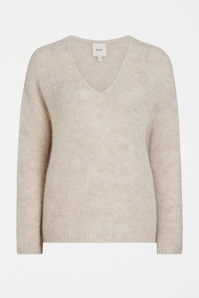 Elk Anken Sweater Ecru