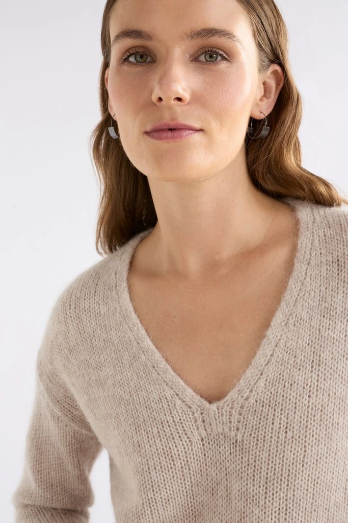 Elk Anken Sweater Ecru