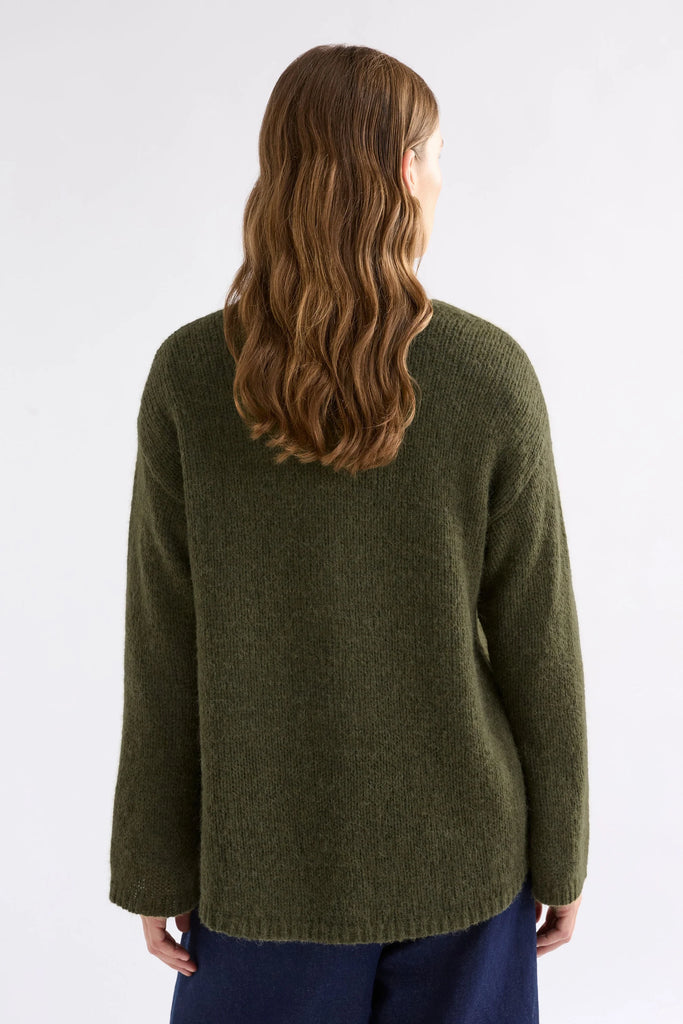 Elk Anken Sweater Dark Olive
