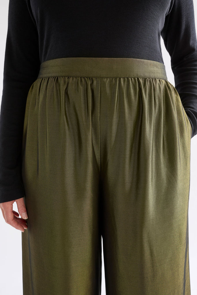 Elk Medjal Pant Gold & Black