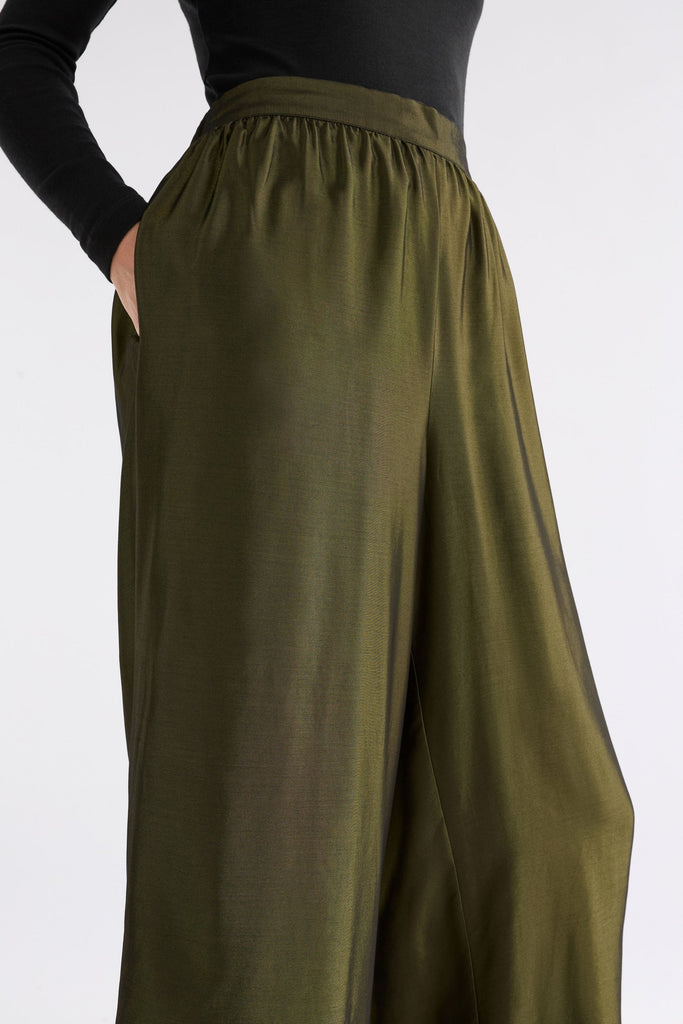 Elk Medjal Pant Gold & Black