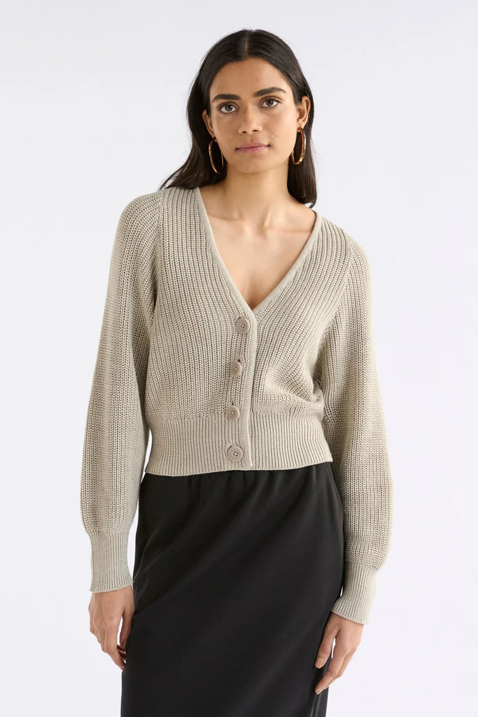 Elk Saari Cardigan Ecru