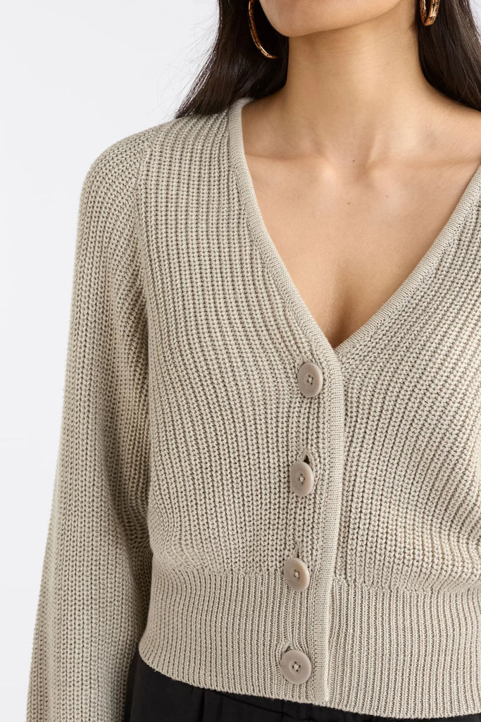 Elk Saari Cardigan Ecru