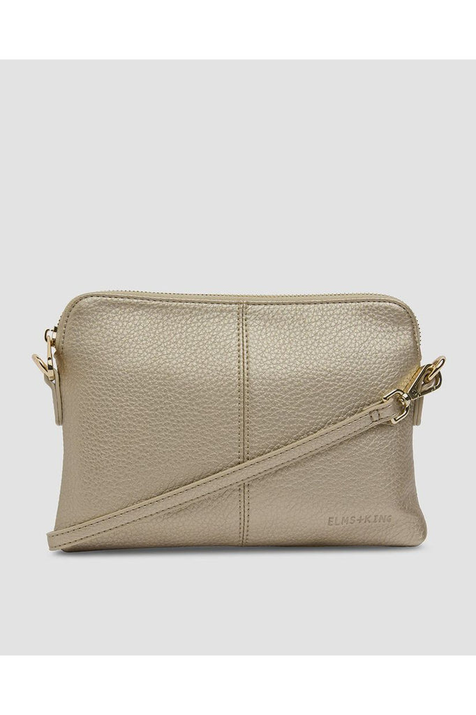 Elms & King Bowery Wallet Crossbody Bag Gold