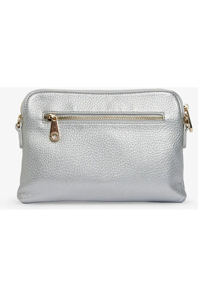 Elms & King Bowery Wallet Crossbody Bag Silver