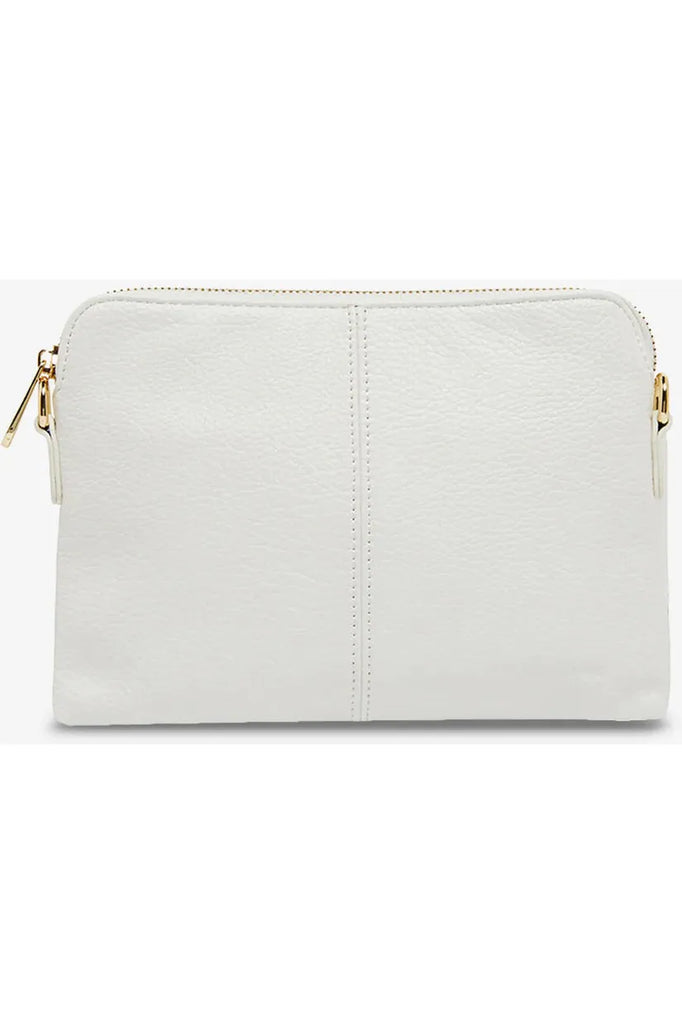 Elms & King Bowery Wallet Crossbody Bag White