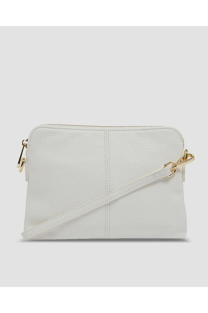 Elms & King Bowery Wallet Crossbody Bag White