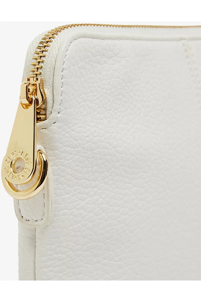 Elms & King Bowery Wallet Crossbody Bag White