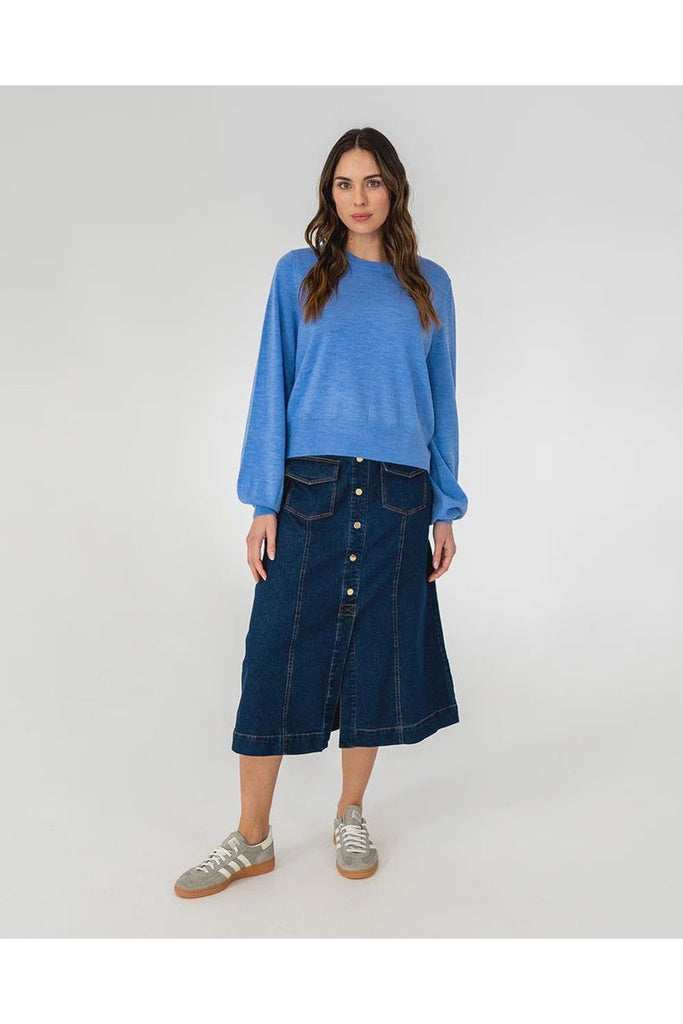 Elms & King Morton Denim Skirt