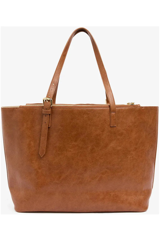 Elms & King Carmine Tote Bag Tan