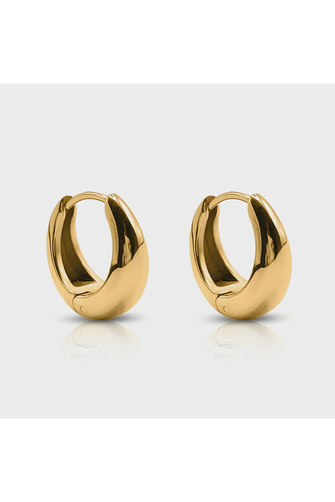 Empire Hoop Earrings | Gold Earrings Ever