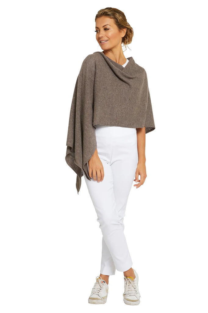 Cashmere Topper | Chestnut Cardigans + Wraps Alashan