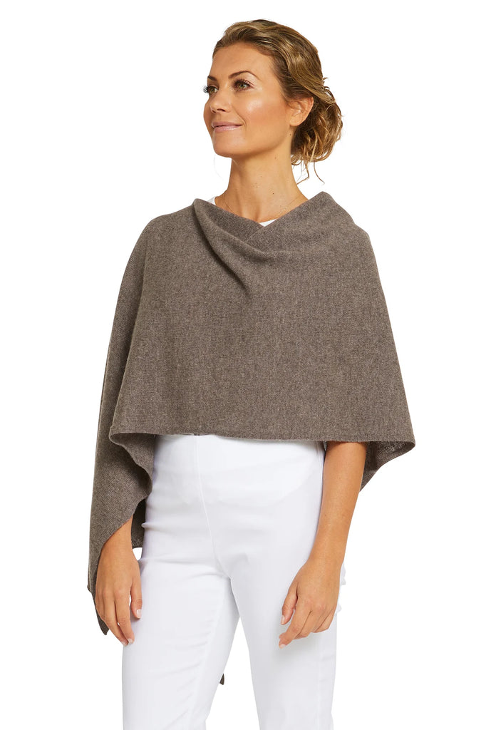 Cashmere Topper | Chestnut Cardigans + Wraps Alashan