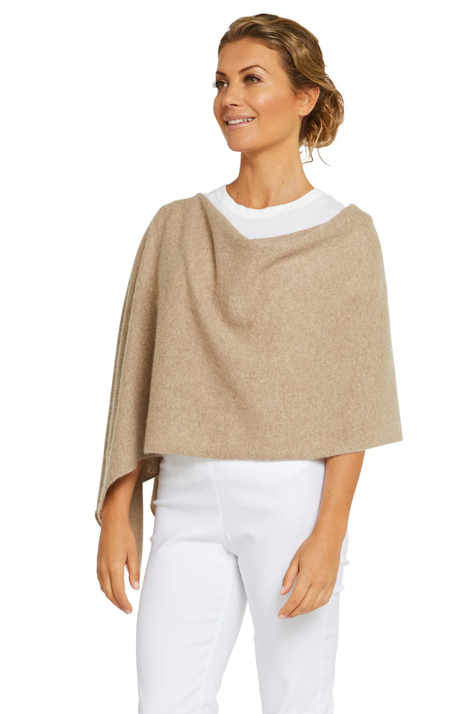 Cashmere Topper | Natural Cardigans + Wraps Alashan