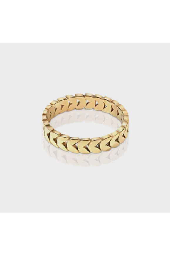 Ever Centrefield Gold Ring