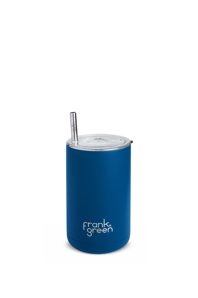 Iced Coffee Cup w Straw | Deep Ocean Travel Cups Frank Green