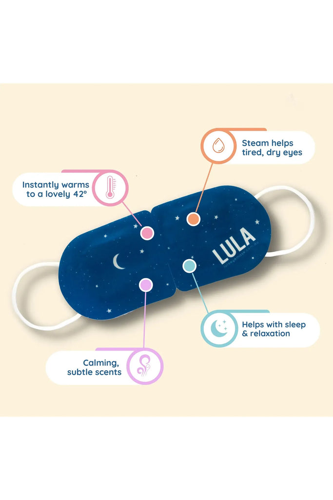 Vanilla Self-Warming Eye Mask Eye Masks Lula