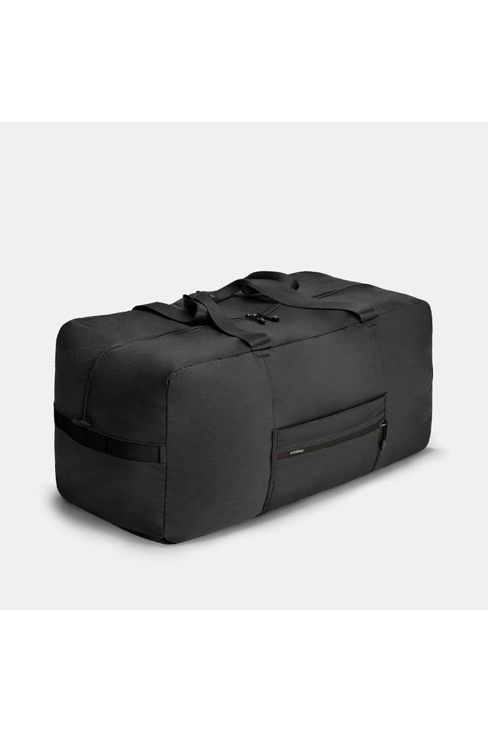 55L Foldable Duffle | Black | Lightweight | Packable | 100% Recycled Nylon Travel + Weekender Bags Orbitkey