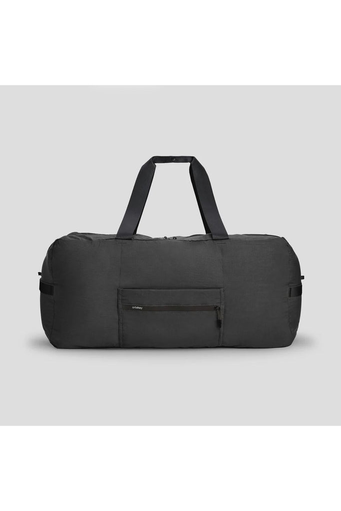 55L Foldable Duffle | Black | Lightweight | Packable | 100% Recycled Nylon Travel + Weekender Bags Orbitkey