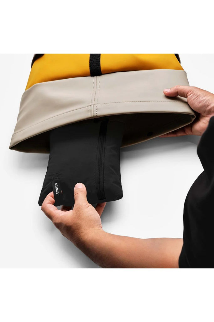 55L Foldable Duffle | Black | Lightweight | Packable | 100% Recycled Nylon Travel + Weekender Bags Orbitkey