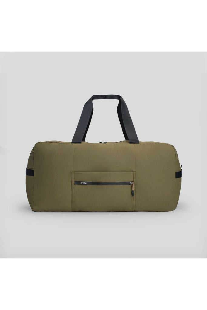 55L Foldable Duffle | Olive | Lightweight | Packable | 100% Recycled Nylon Travel + Weekender Bags Orbitkey