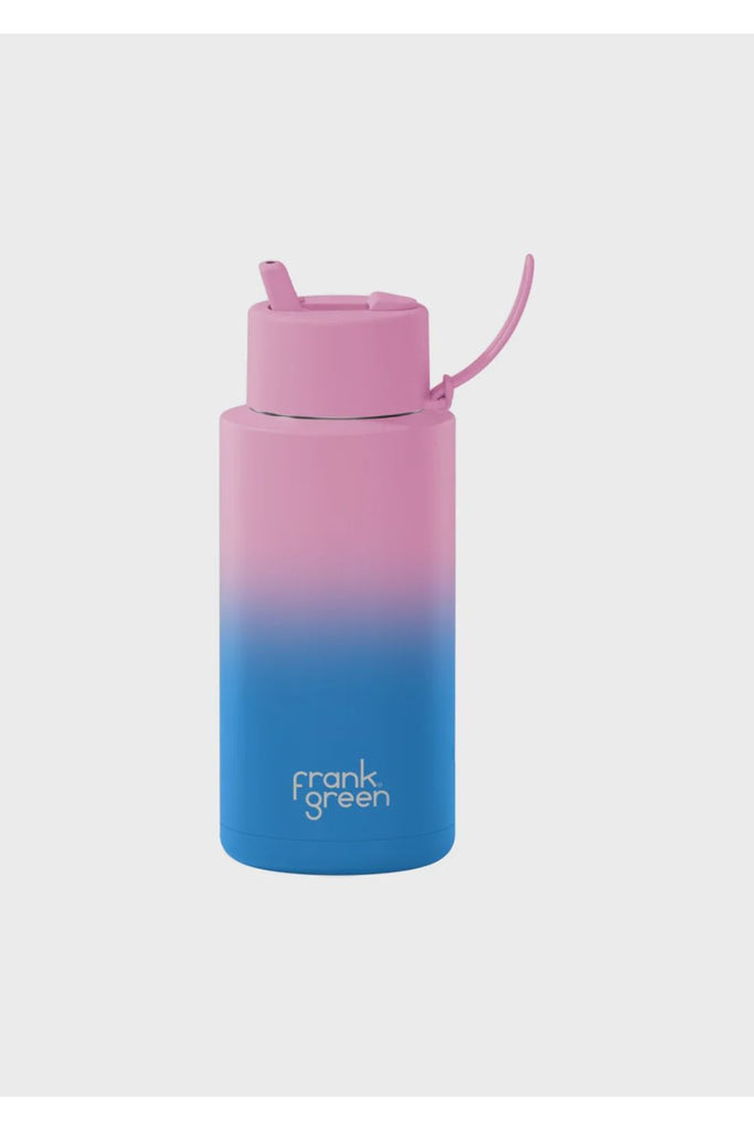 Limited Edition Gradient Ceramic Reusable Bottle 34oz | Wild Orchid Water Bottles Frank Green