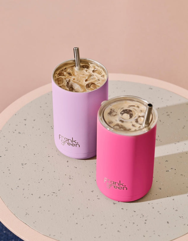 Iced Coffee Cup with Straw | Lilac Haze Travel Cups Frank Green