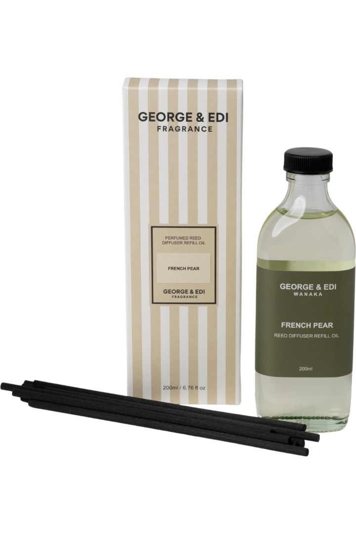 Perfumed Reed Diffuser Refill | French Pear – Crisp Home + Wear
