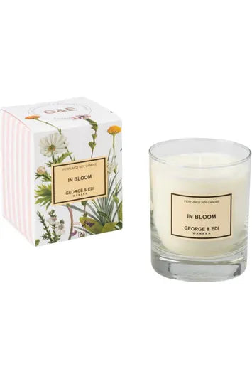 Standard Perfumed Soy Candle | In Bloom Candles George & Edi