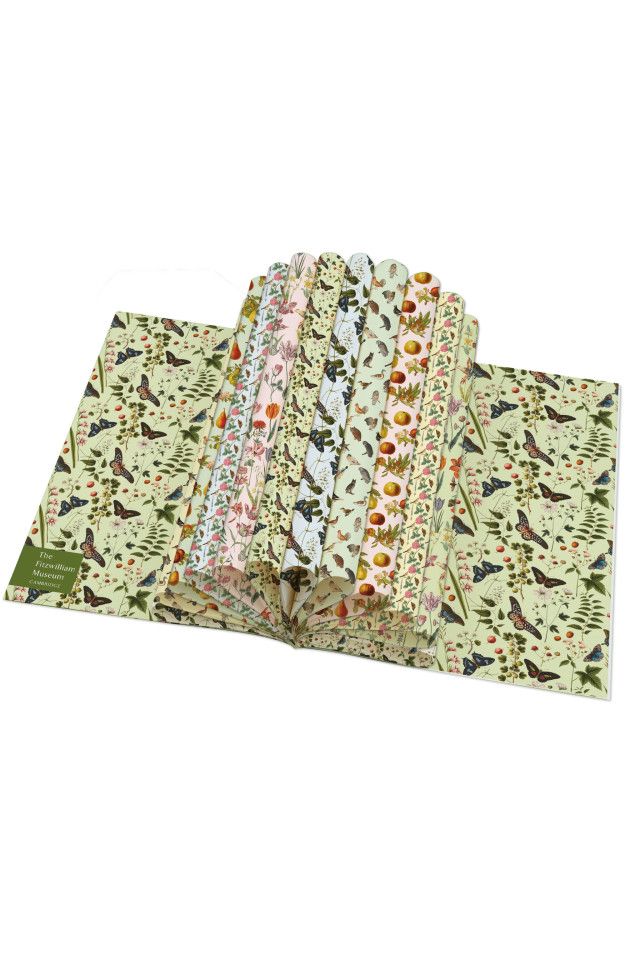 Gift Wrap Book | Flora & Fauna, The Fitzwilliam Museum Gift Wrap Bekking & Blitz
