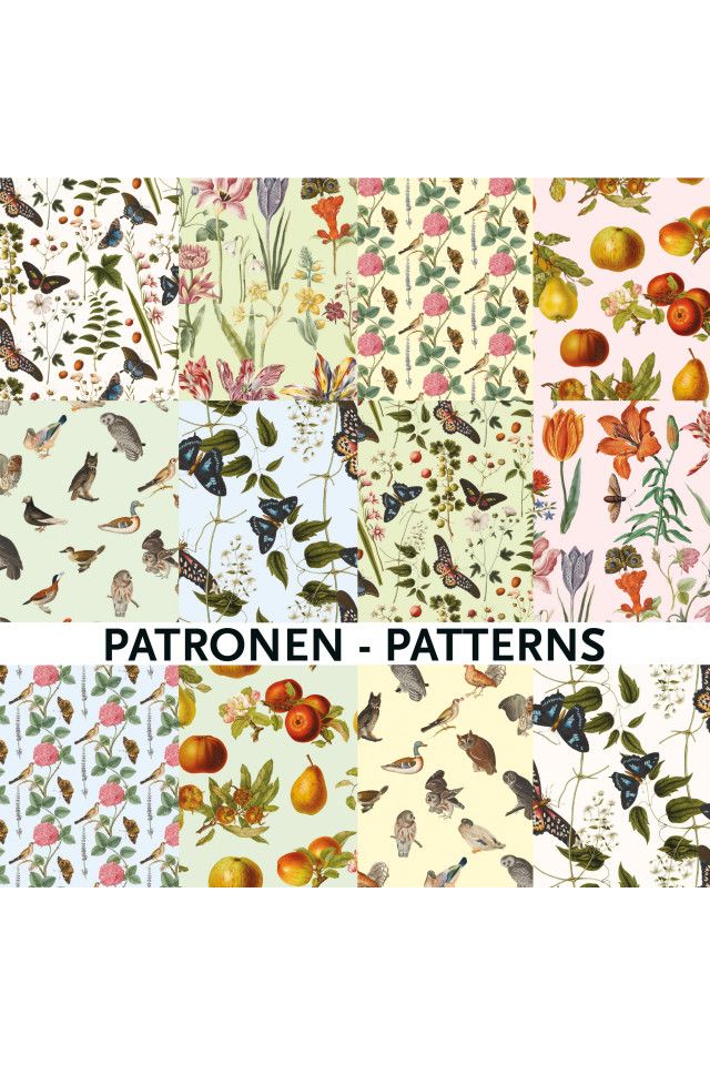 Gift Wrap Book | Flora & Fauna, The Fitzwilliam Museum Gift Wrap Bekking & Blitz