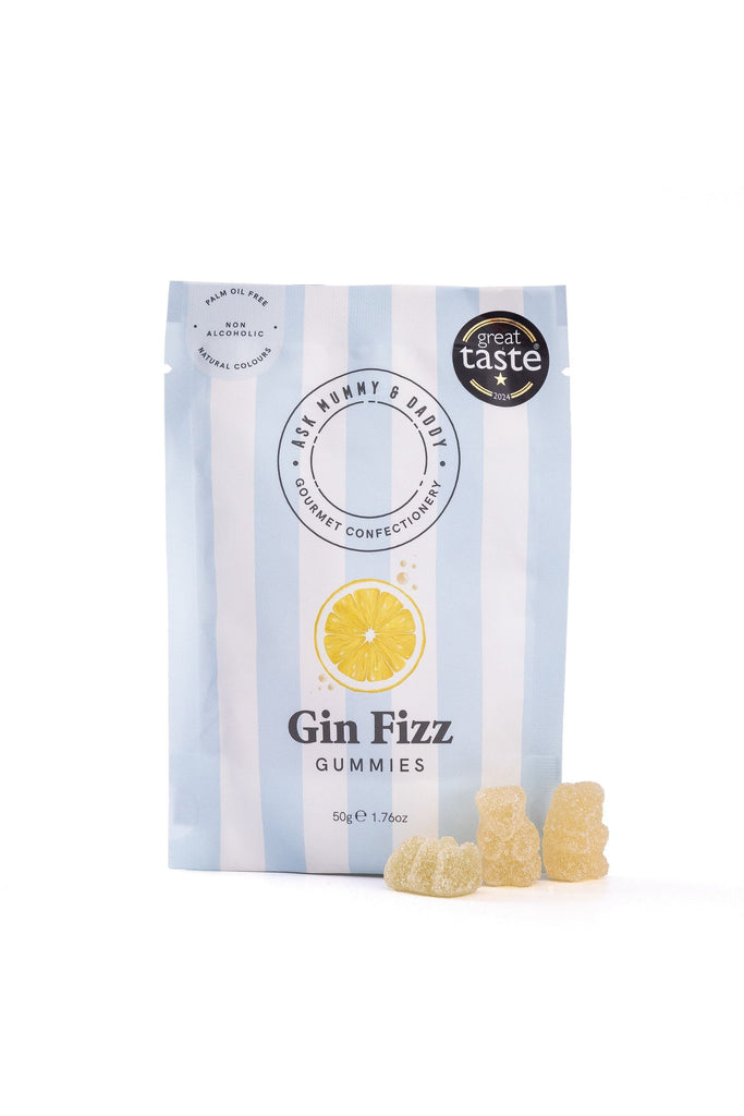 Gin Fizz Gummies Candy + Chocolate Ask Mummy & Daddy