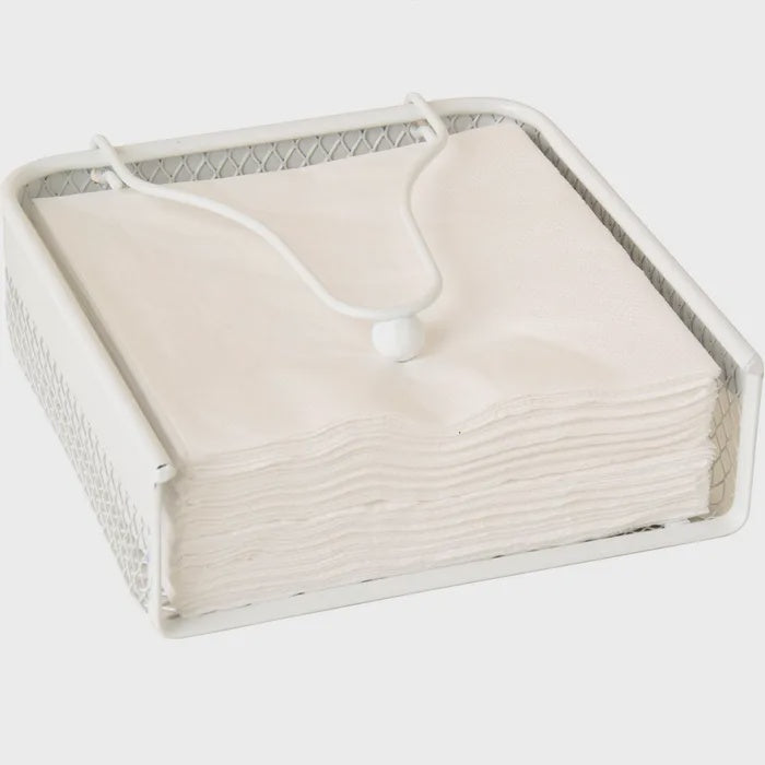 Wire Napkin Holder | White Paper Napkins IHR