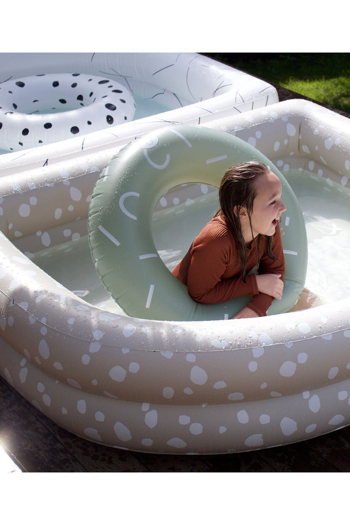 Bubbles Inflatable Arch Pool  | Sand Inflatable Pools + Pool Rings + Floats & Sunday