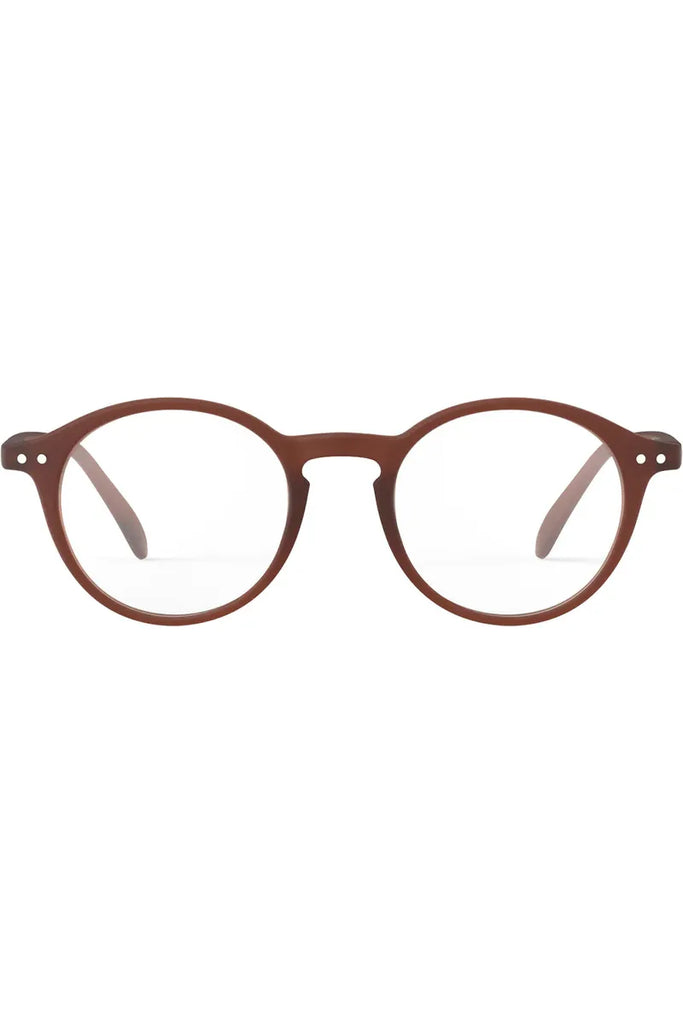 Reading Glasses | Artefact Collection SS24  Frame Shape #D | 3 Frame Colours Reading Glasses Mahogany / 1+,Mahogany / 1.5+,Mahogany / 2+,Mahogany / 2.5+,Mahogany / 3+ Izipizi
