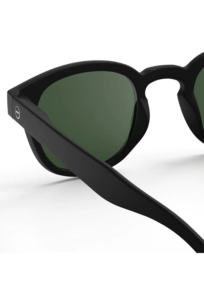Izipizi Polarised Sunglasses Frame Shape C Black Close Up Interior View