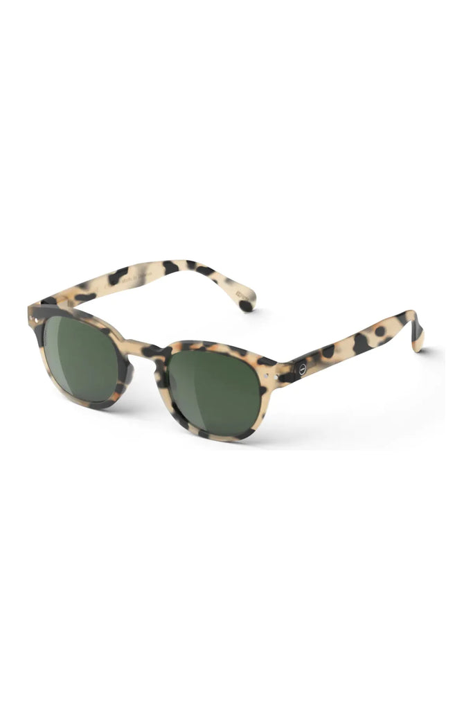 Izipizi Polarised Sunglasses Frame Shape C Light Tortoise Side View