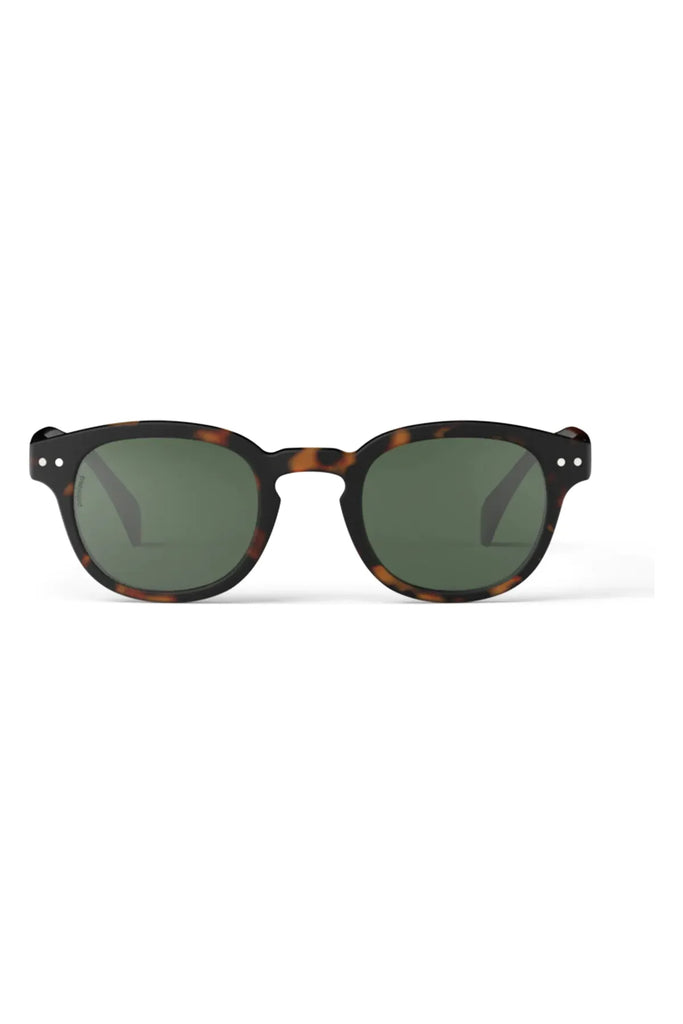 Izipizi Polarised Sunglasses Frame Shape C Tortoise Front View