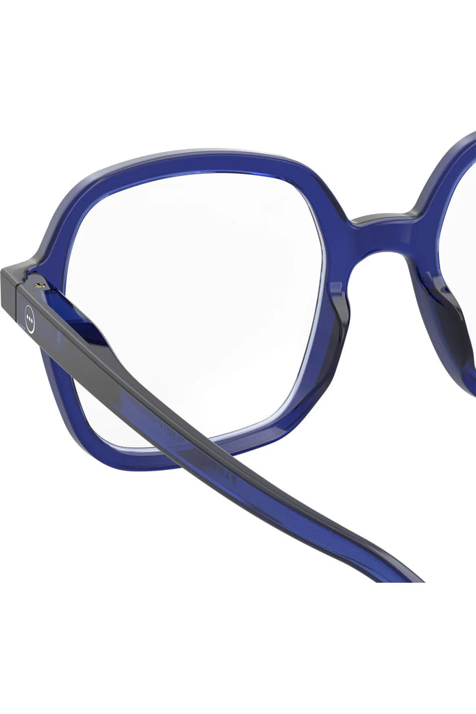 Izipizi Office Playground Reading Glasses Frame Shape Office Ink Blue Colour Crisp Home and Wear