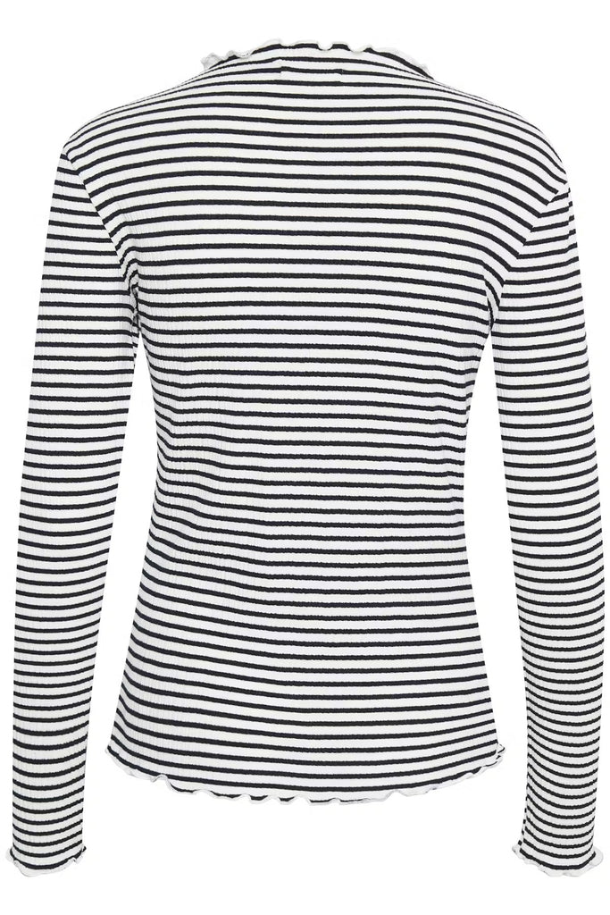 Candace Stripe Long Sleeve Top Tops XS,S,M,L Karen by Simonsen