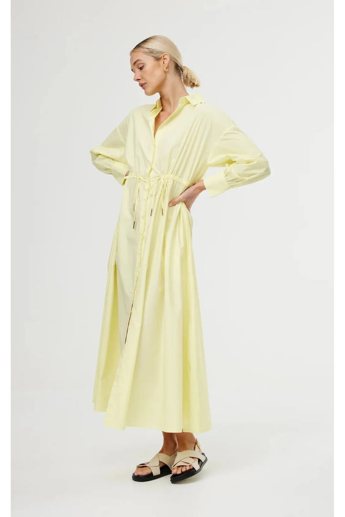 Kinney Isla Shirt Dress Butter