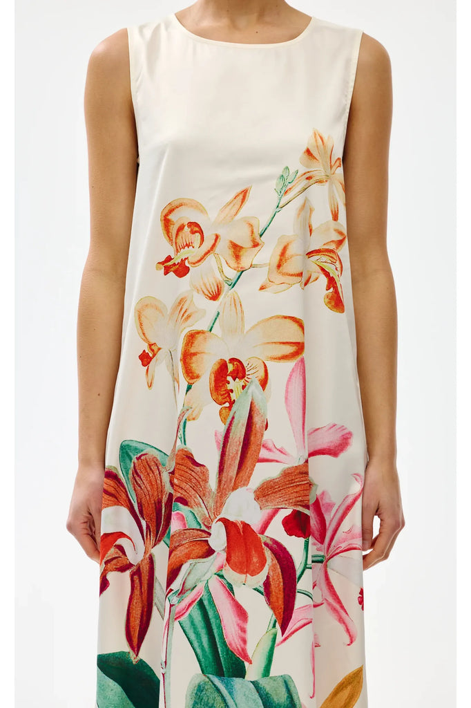 Rosalia Dress | Positano Midi Dress XS,S,M Kinney