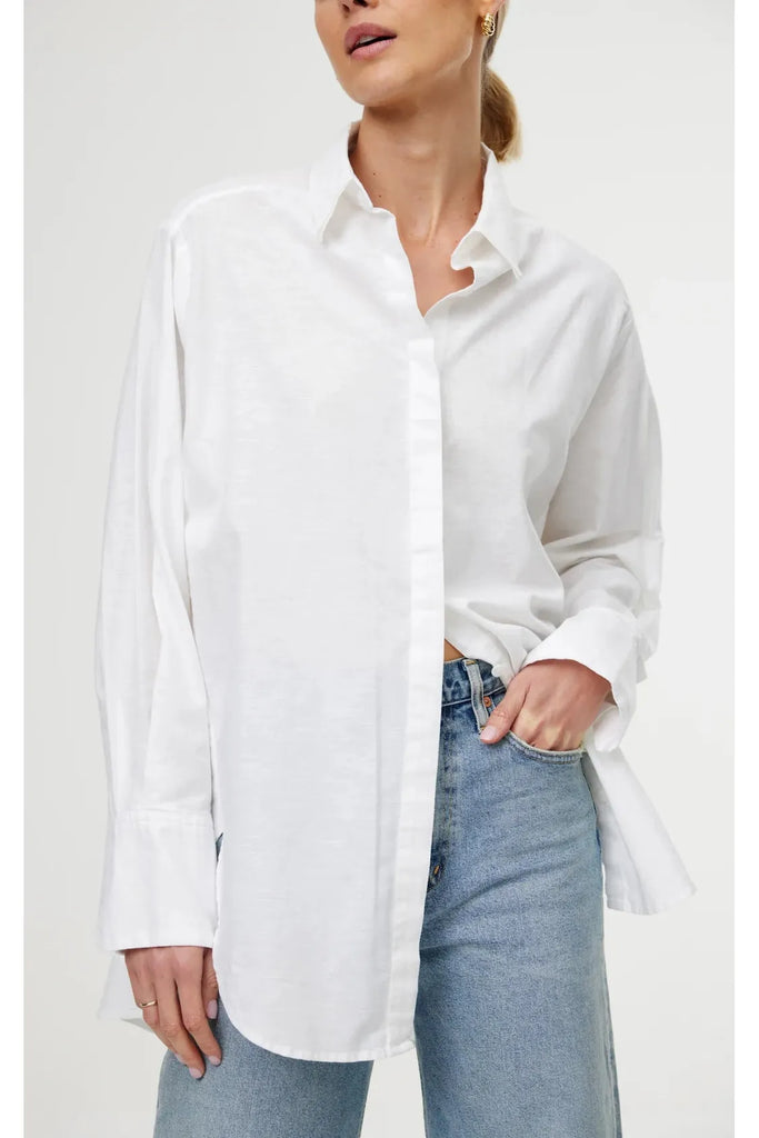 Sadie Shirt | Ivory Shirts XS,S Kinney