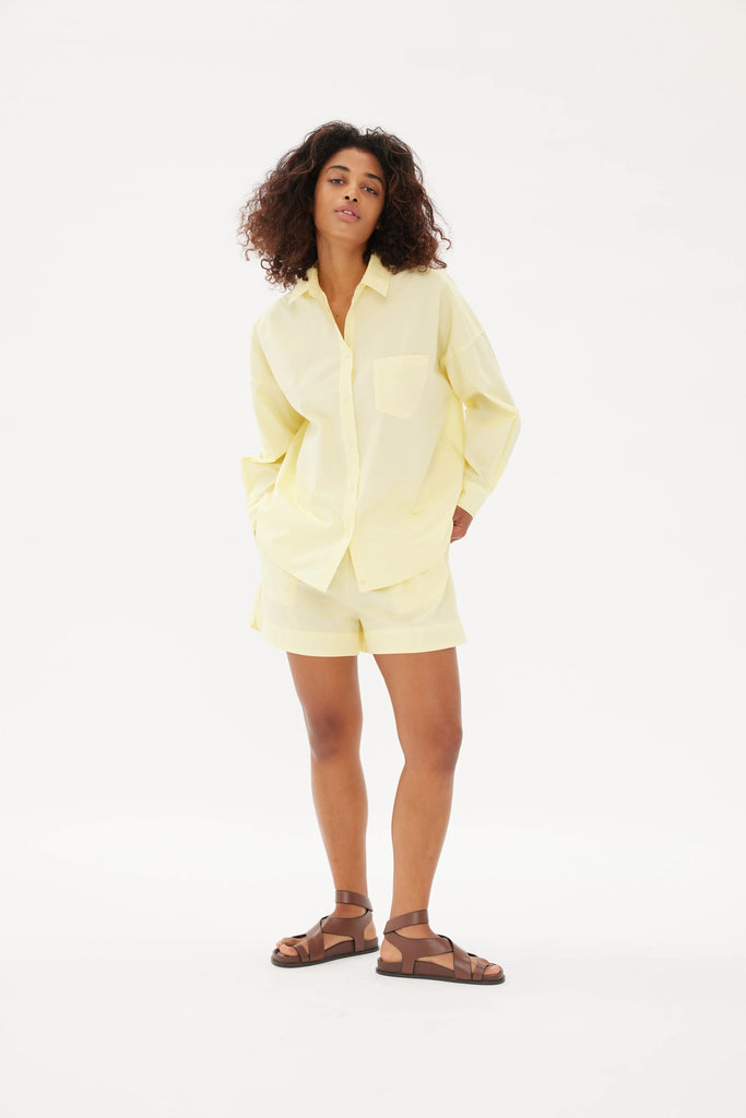 LMND Chiara Classic Shirt Butter