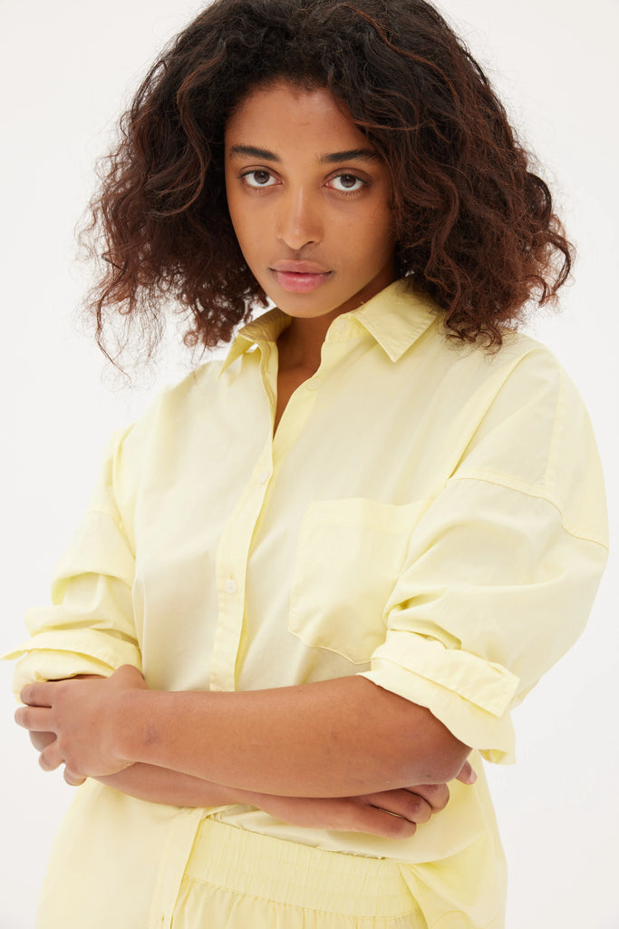 LMND Chiara Classic Shirt Butter