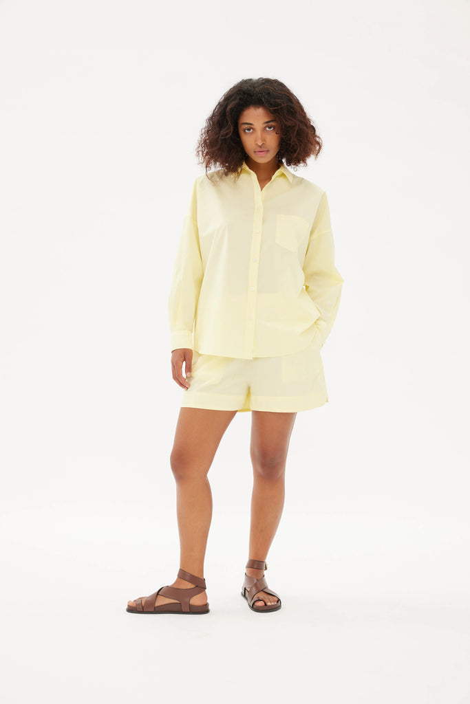 LMND Chiara Classic Shirt Butter