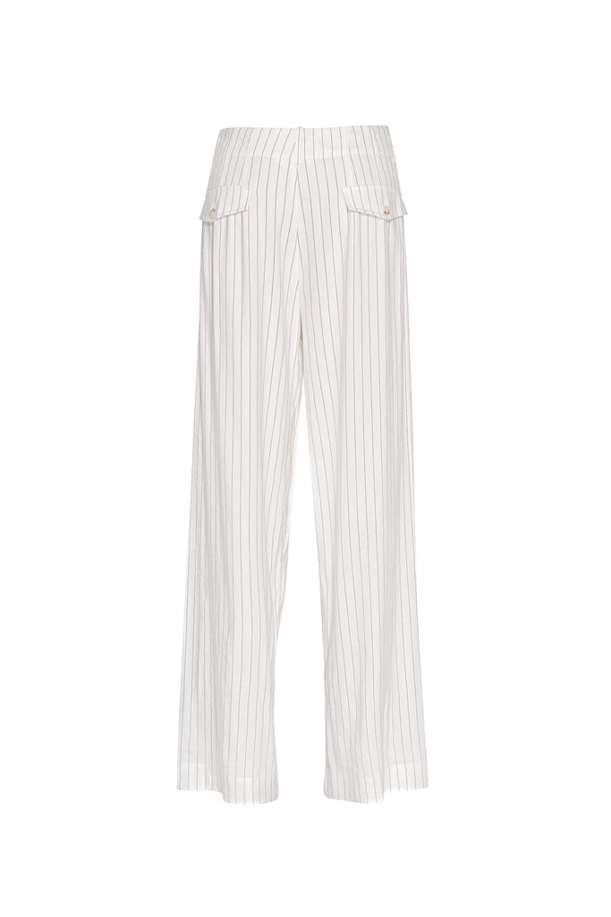 Loobies Story Revelry Pant Off White Stripe 