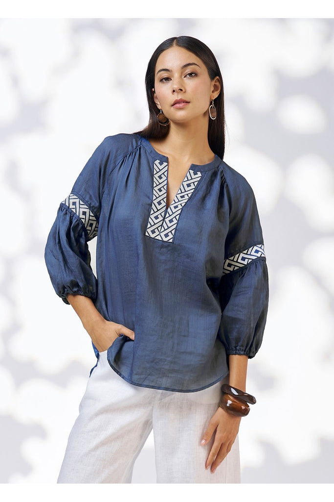 Maya Top | Denim Tops 8,10,12,14 Loobie's Story