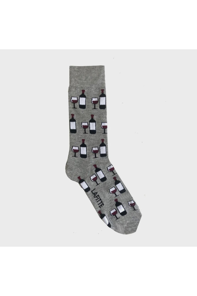 Socks | Wine Lover Mens Socks Lafitte