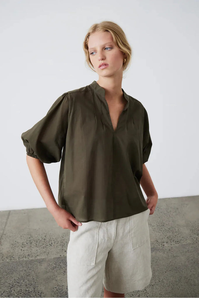 Laing Maddie Blouse Khaki